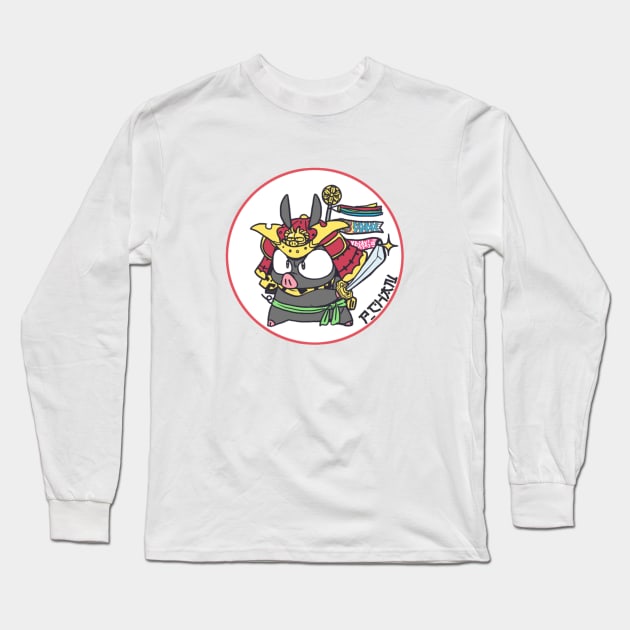 P-Chan Warrior Long Sleeve T-Shirt by Belzoo